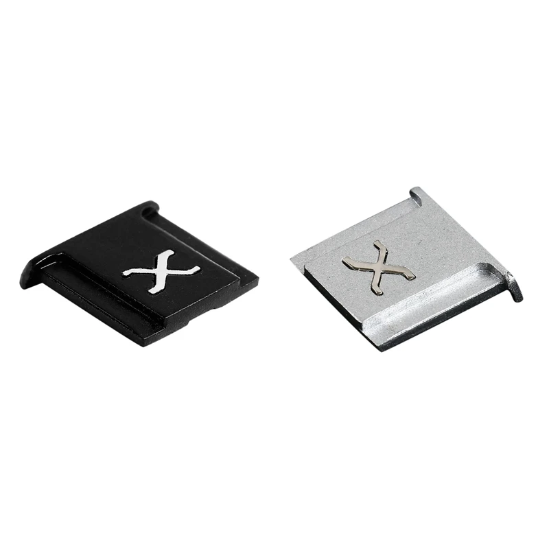 Hot 2X Per Fuji X-T4 X-T3 X-T2 X-T30 X-T20 X-E3 X-E2 X-Pro3 X-Pro2 X30 X10 Hot Shoe Embedded Flash Hot Shoe Nero E Argento