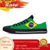 Brazil Flag Low Top Sneakers Mens Womens Teenager Casual Shoes Canvas Running Shoes 3D Printed Breathable Lightweight shoe 1
