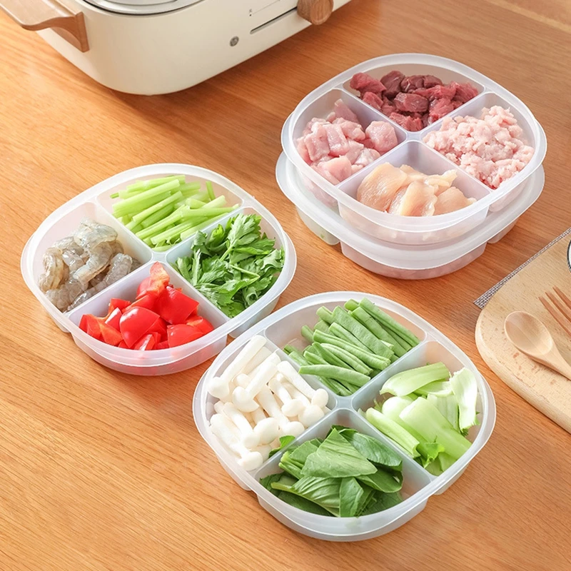 식품 저장 용기 냉동고 과일 용기 식품 저장 밀가루 냉동 용기 냉장고 용 침출 피자
