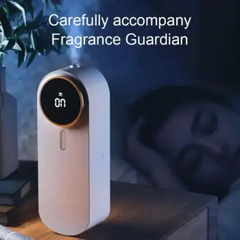 Machine à parfum automatique portable, supporter ficateurs d'air USB, diffuseur de parfum, écran d'affichage mural, diffuseur d'huiles essentielles de pièce 1