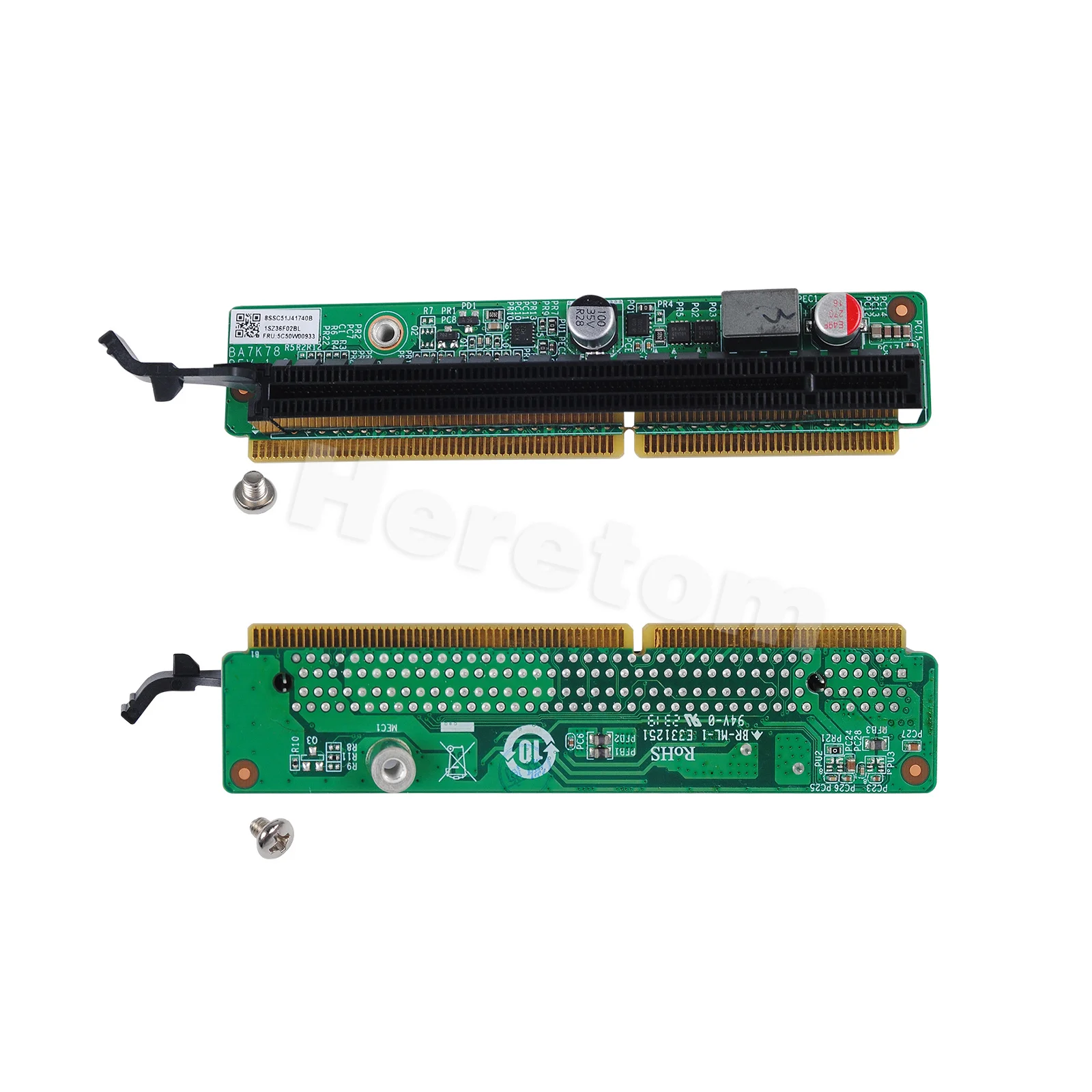 Placa Gráfica de Expansão Riser Novo Cartão Riser para Lenovo M90q Gen P360 Minúsculo Pciex16 5c50w00933 5c50w00910