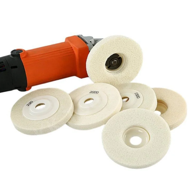 Tampons De Polissage En Fibre éponge De 10,2 Cm Pour Le