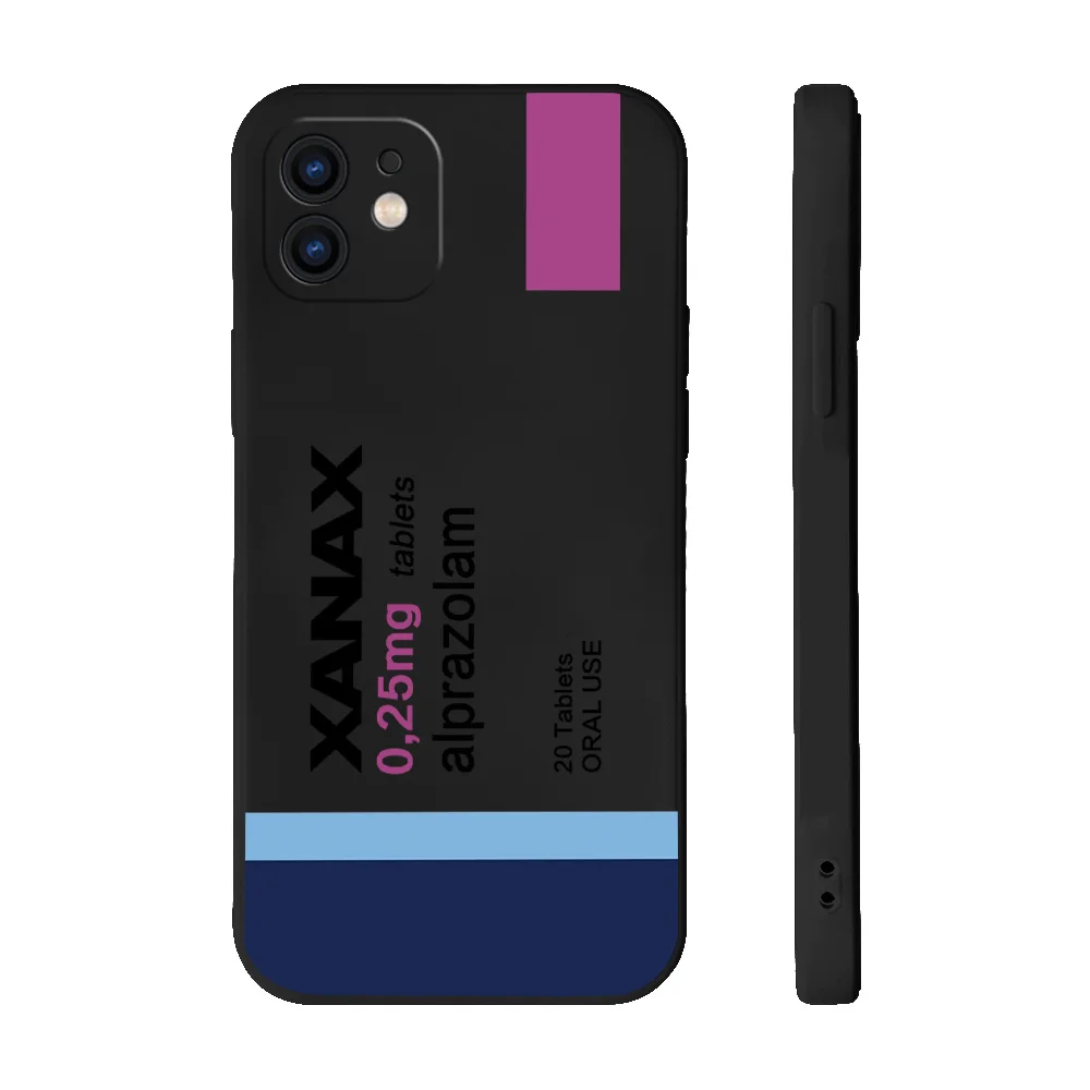 Luxury Fashion Xanaxs Soft Silicone Phone Case - Premium Back Cover