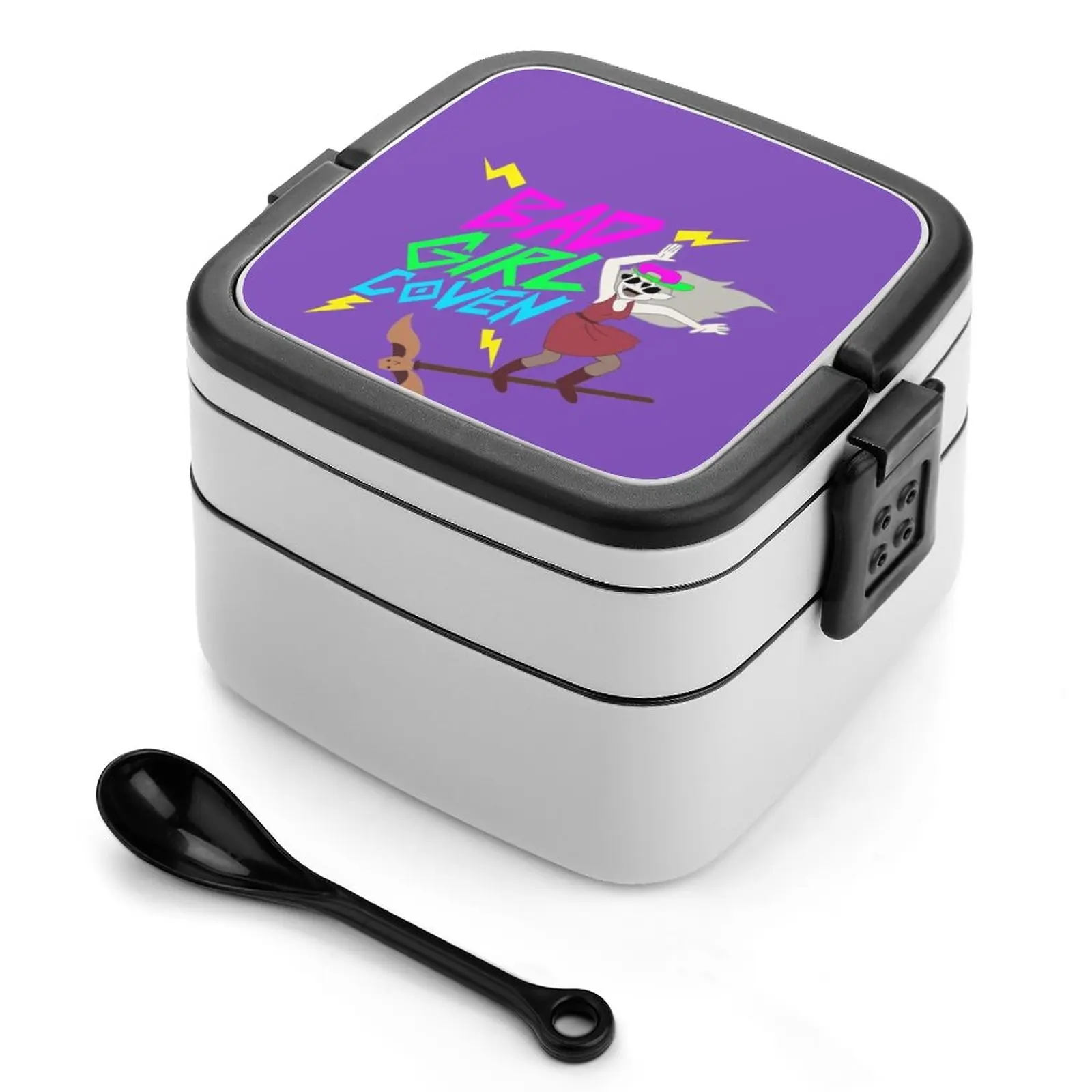 Bad Girl Coven-The Owl House Bento Box Scomparti Insalata Frutta Contenitore Per Alimenti Scatola Eda Edalyn Edalyn Luz Noceda Cosplay
