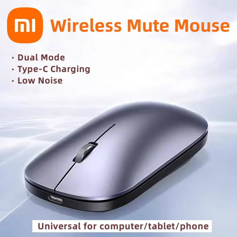Xiaomi – souris sans fil de Type C, chargement silencieux, clic, Portable, ergonomique, pour ordinateur Portable, universel, léger, jeu de bureau, sans bruit 1