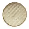 Handmade Weaving Storage Trays Bamboo Sieve Bamboo Raft Round Dustpan Decorative Fruit Bread Basket Kitchen Storage Food Sieve 6