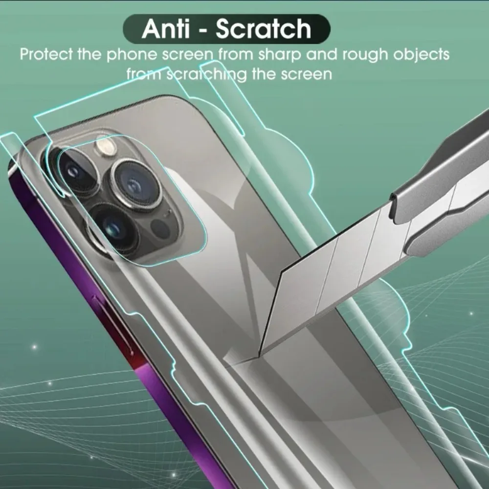 รูปสินค้า ฟิล์มไฮโดรเจลจอเต็ม iPhone พร้อมสติกเกอร์