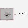 Golf Hitting Net 10x10ft Barrier Golf Net Heavy Duty Netting Training Aid Practice Ball Barrier For Golfers Backyard Driving 5