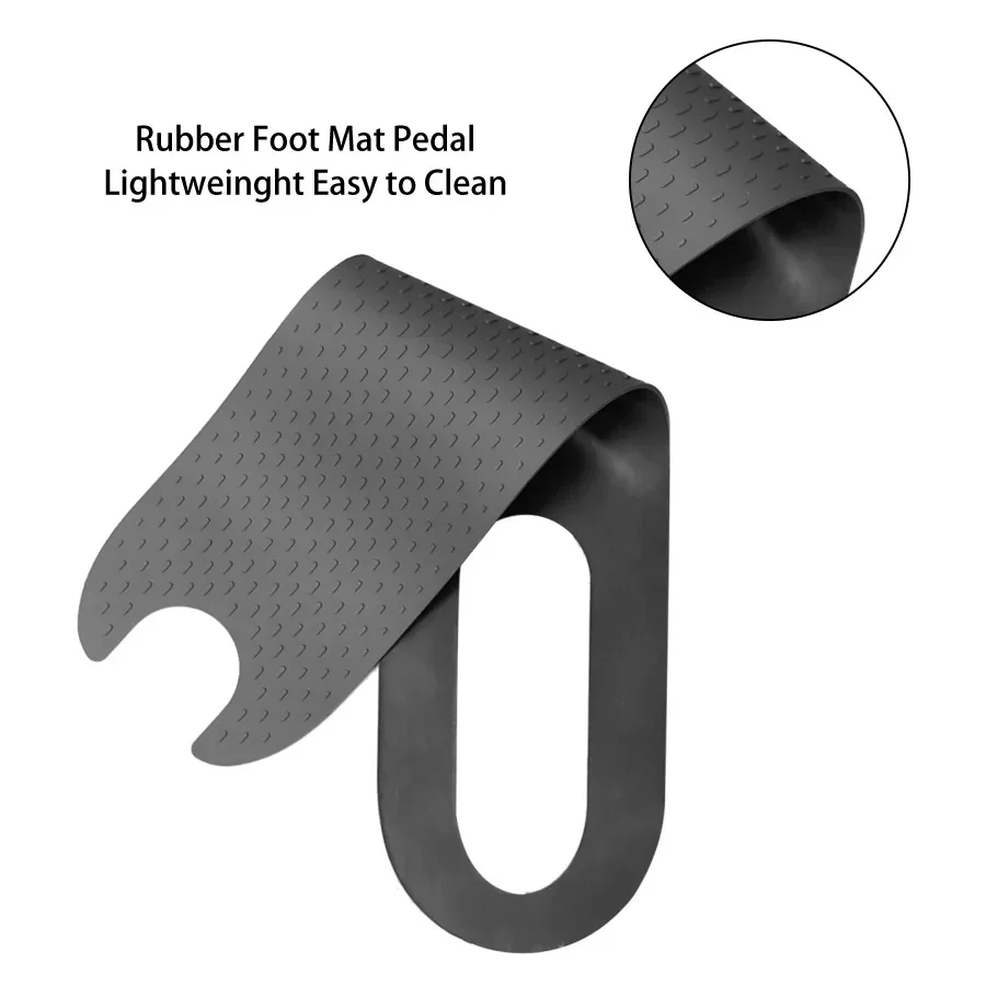 Silikon Fuß Pad Matte für Xiaomi M365 Pro Elektrische Roller Klebstoff Anti-Skid Abdeckung Pad Deck Gummi Pedal Ersetzen zubehör – Detail 5