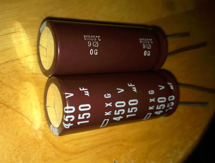 

5pcs/10pcs 150UF 450V NIPPON CHEMI-CON capacitor 450V150UF 18*45 KXG high frequency low resistance