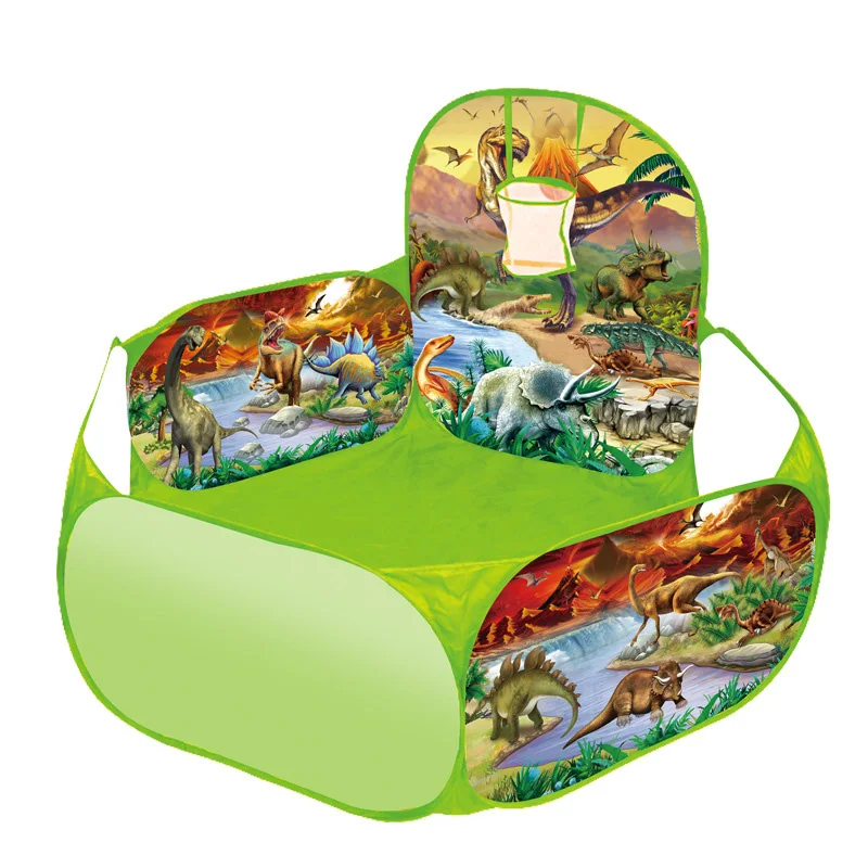 Portable Inflatable Toys Ocean Ball Pool Cartoon Ball Pit Playground Playpen Baby Pool Balls Toy Sports Children's Pool Balls 2