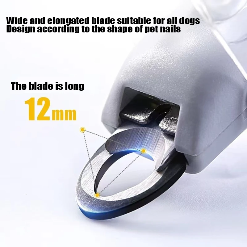 Pet dog cat nail clippers with LED lights safety protection stainless steel nail clippers pet paw care and beauty products