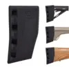 Pridefend Synthetic Latex Rubber Slip-On Recoil Reducing Pad for Rifle and Shotgun 3 Size Options Strong Compatibility Butt Pad 1