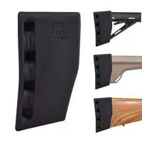 Pridefend Synthetic Latex Rubber Slip-On Recoil Reducing Pad for Rifle and Shotgun 3 Size Options Strong Compatibility Butt Pad 1