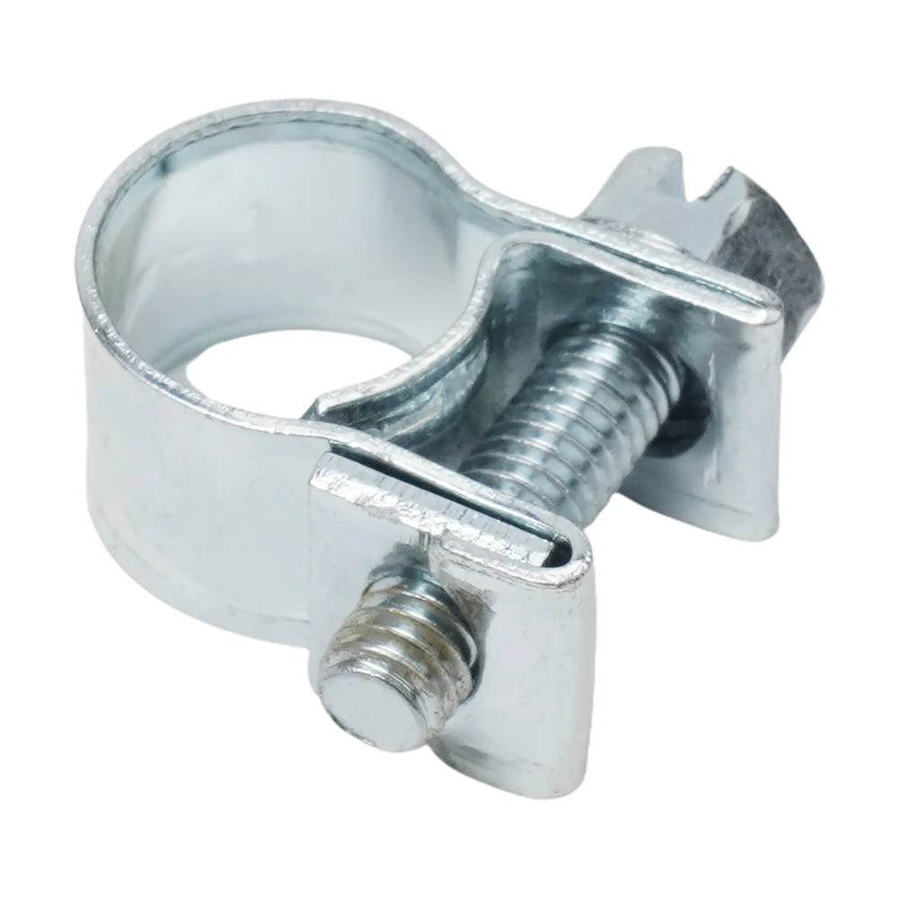 Hose Clips Fuel Line Jubilee Clamp Diesel Petrol Pipe Coolant Radiator Tube Clamp Carbon Steel Fastener Household Tools 10PCS