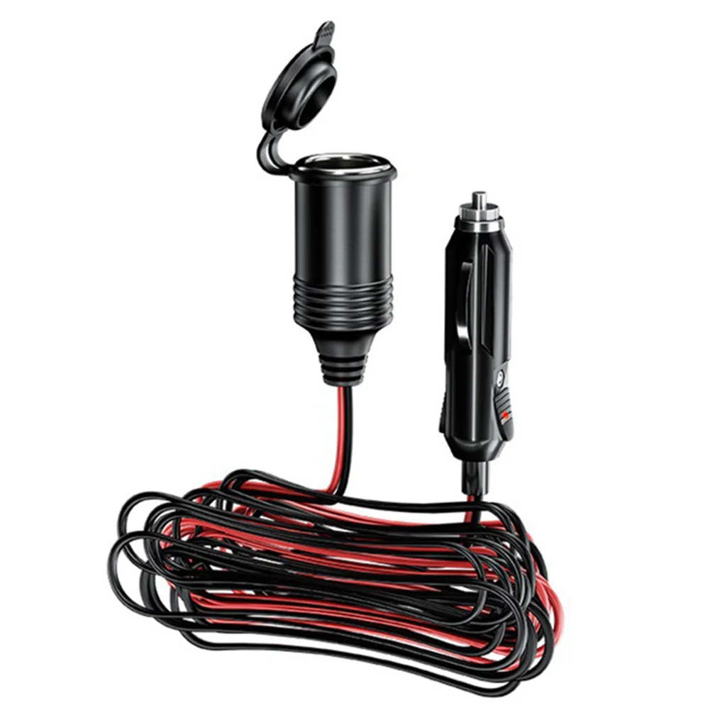 12V 24V Auto Zigarette Leichter Verlängerungskabel Auto DC Verlängerung  Kabel mit Zigarette Leichter Steckdose Austauschbare Sicherung - AliExpress