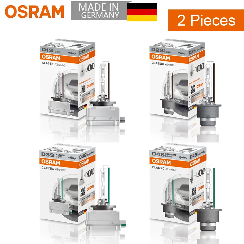 ксеноновые лампы OSRAM D1S D2S