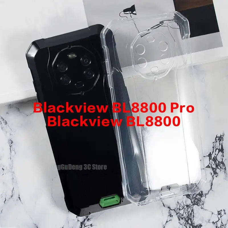 Custodia In Silicone Con Protezione Completa Della Fotocamera Per Blackview Bl8800 Pro Fundas Custodia Trasparente Per Telefono Per Blackview Bl8800 B