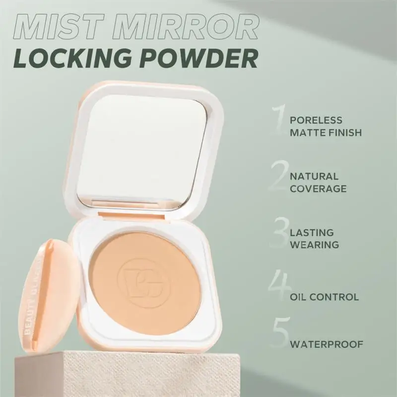 

Oil Control Matte Honey Powder Cake Brighten Skin Colour Set Makeup Velvet Powder Facial Makeup Concealer Invisible Pores