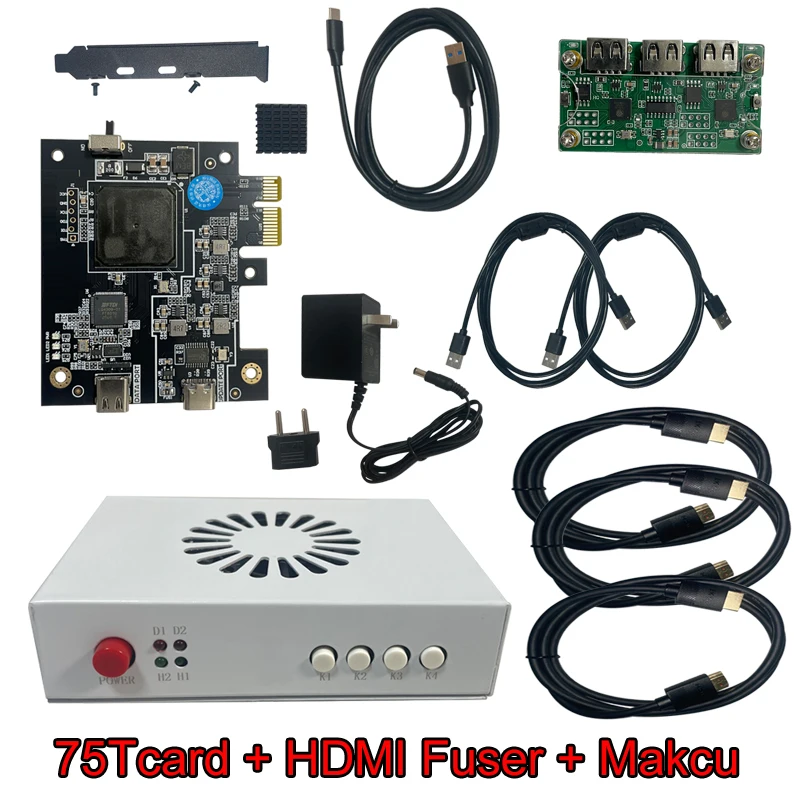 DMA Bundle DMA Card 75t Board Card +6Th Fusion Device HDMI Fuser +