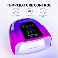 UV LED Nail Lamp For Fast Drying Gel Nail Phototherapy Machine 48 LEDs Manicure Salon Tool Equipment Professional Nail Light 2