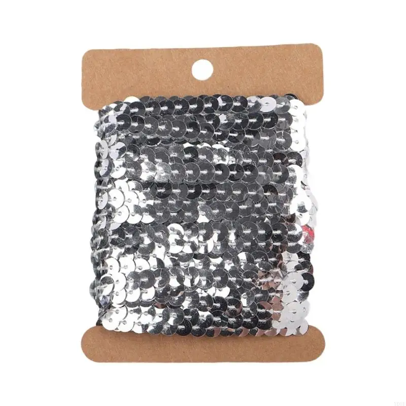 Robale Plastik -Pailletten für Bühnenkostüme basteln Nähzubehör Party Kleidungsstücke y08e – Detail 4