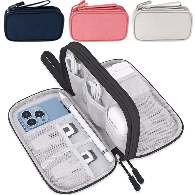 Travel Organizer Kabel Tas Draagbare Opslag Pouch Carry Case Waterdichte Elektronische Kabel