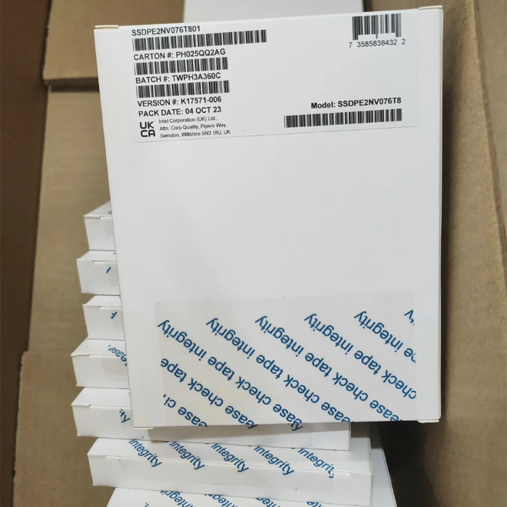 ڿ  P4320 ø 7.68TB U.2 2.5 ġ SSD, PCIE NVME  SSD DV10100 SSDPE2NV076T8