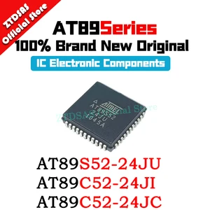 AT89S52-24JU AT89C52-24JI AT89C52-24JC AT89C52 AT89C AT89 AT IC MCU PLCC-44 Chipset