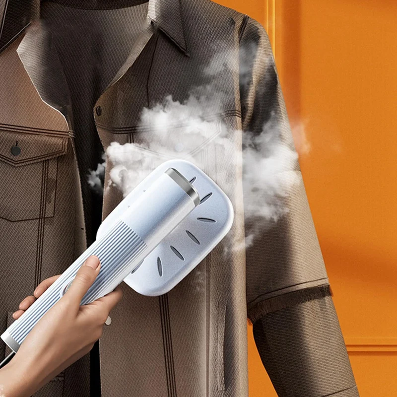 

Portable Travel Steamer For Clothes Mini Steam Iron 180°Rotatable Handheld Steam Iron For Fabric Clothes Easy To Use