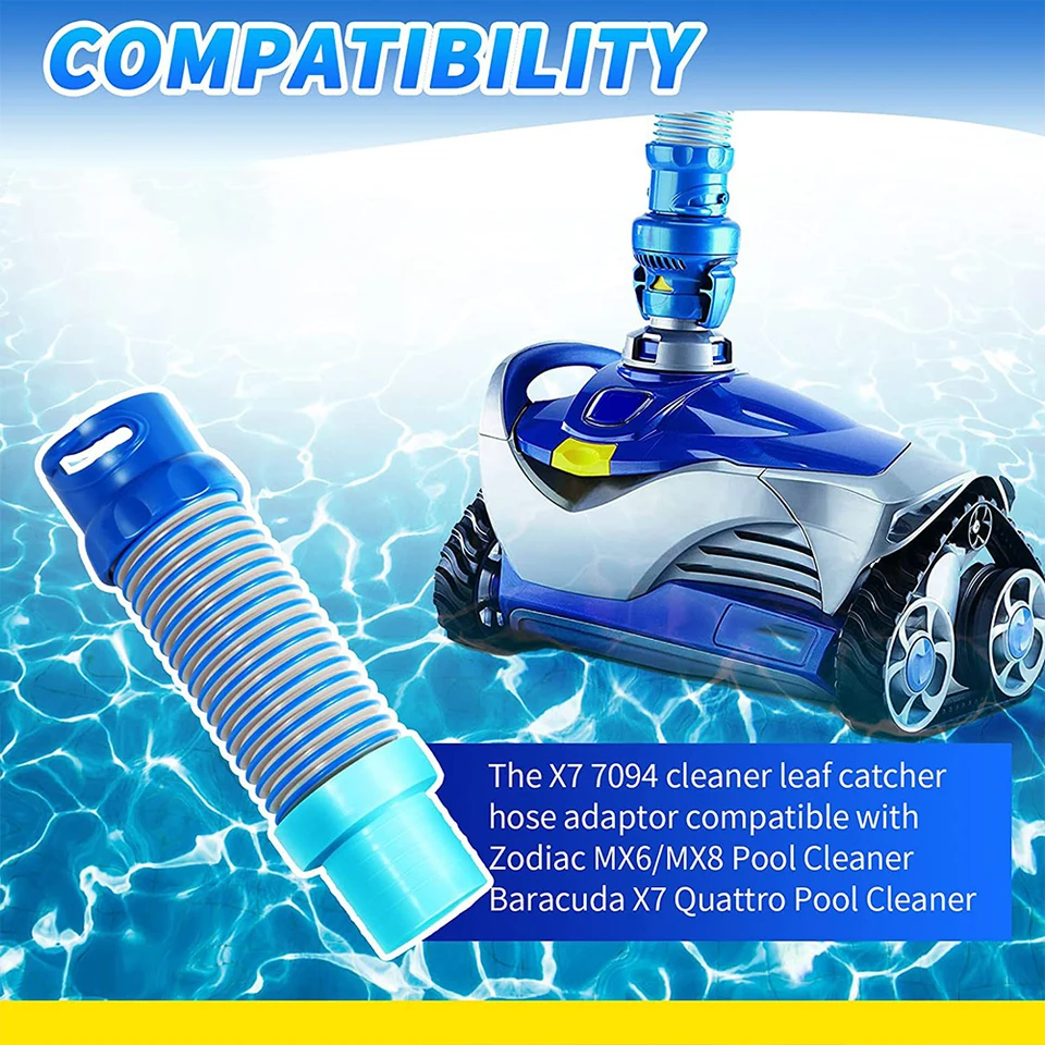 Manguera De Extensión De 1 Metro Para Aspiradora De Piscina Zodiac X7, T3, T5, MX6 - Repuesto Flexible Y Duradero