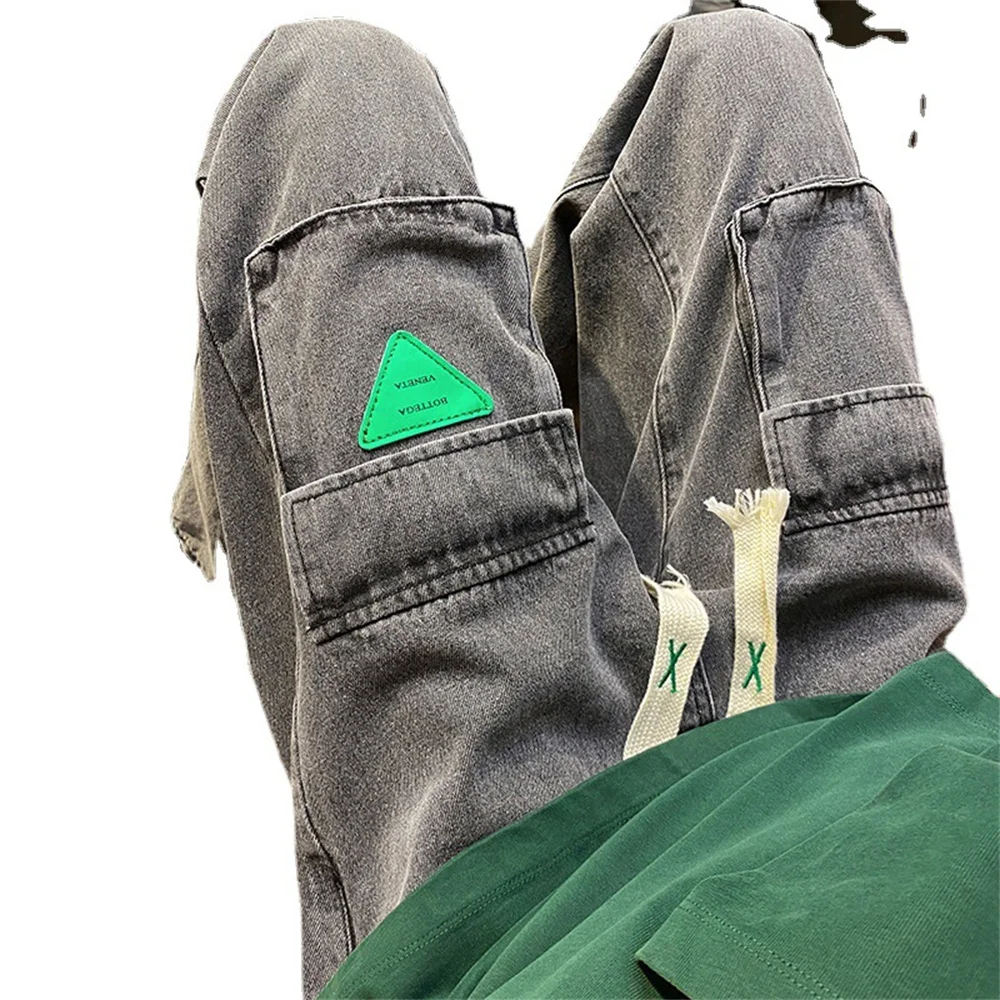 2023 Pocket Cargo Pants Casual Autumn Cotton Military Jeans Tactical Trousers for Men Clothing pantalones hombre y2k streetwear