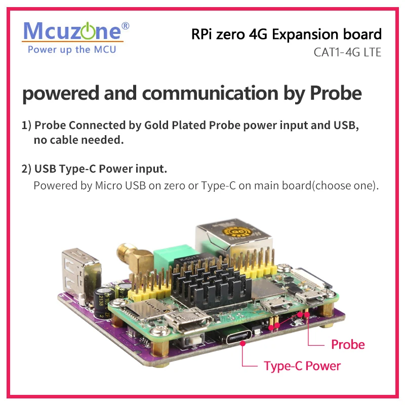 : RPi0_RS485CAT1,ZERO CAT1 4G LTE  100Mbps ̴ Ȯ ,   / W H/ZERO2 W,USB , RS485