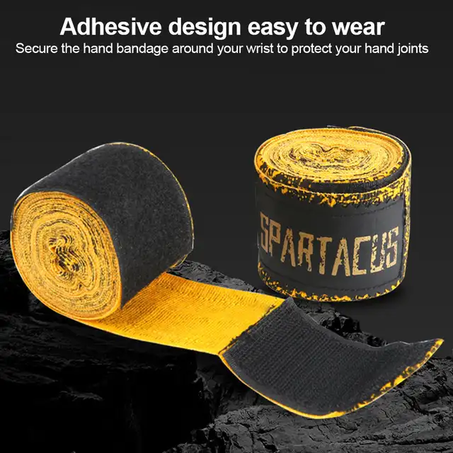 1 Pair 3M 5M High Quality Professional Stretch Cotton Taekwondo Handbag Muay Thai Gloves Hand Protector Punch Boxing Bandage 2