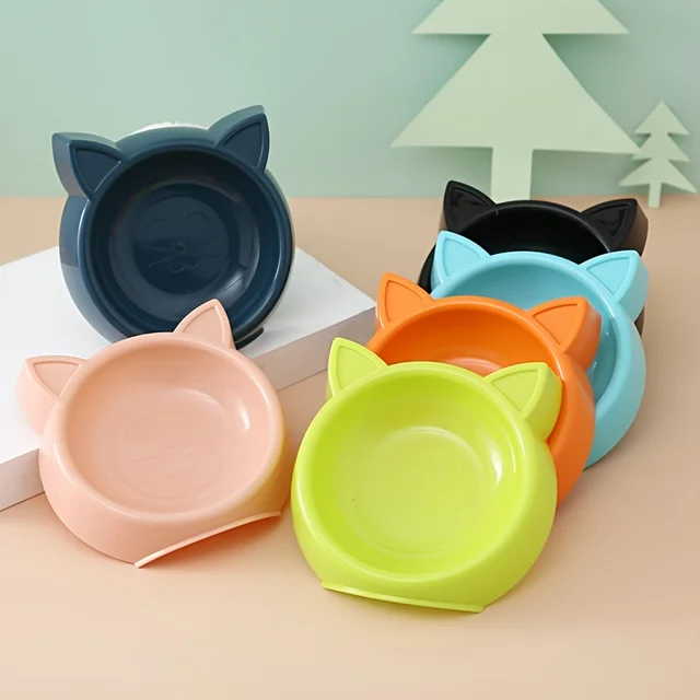 Charming Cat-Shaped Dog Bowl - Non-Slip, Easy to Clean, Perfect forSmall/Medium Pets Charming Cat-Shaped Dog Bowl - Non-Slip, Easy to Clean, Perfect forSmall/Medium Pets