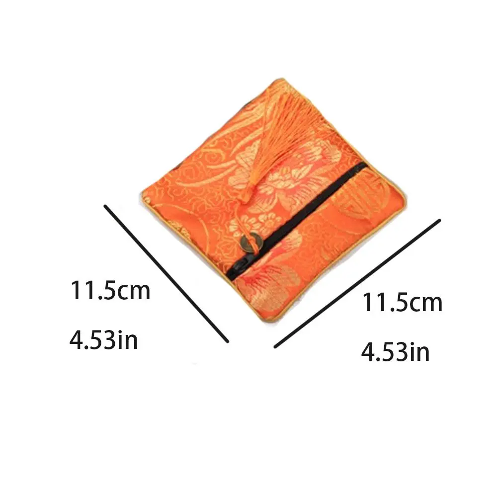 Korean Mini Square Canvas Coin Purse wtth Tassel Lipstick Makeup Bag Large Capacity Storage Bag Jewelry Packing cosmetic bag,coin purse,coin wallet,plush coin purse,change bag