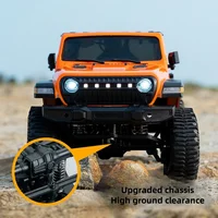 2024 New Electric Remote Control Car Toy Wrangler Model Off-road Jeep Children's Remote Control Four-wheel Drive Toy Car 2