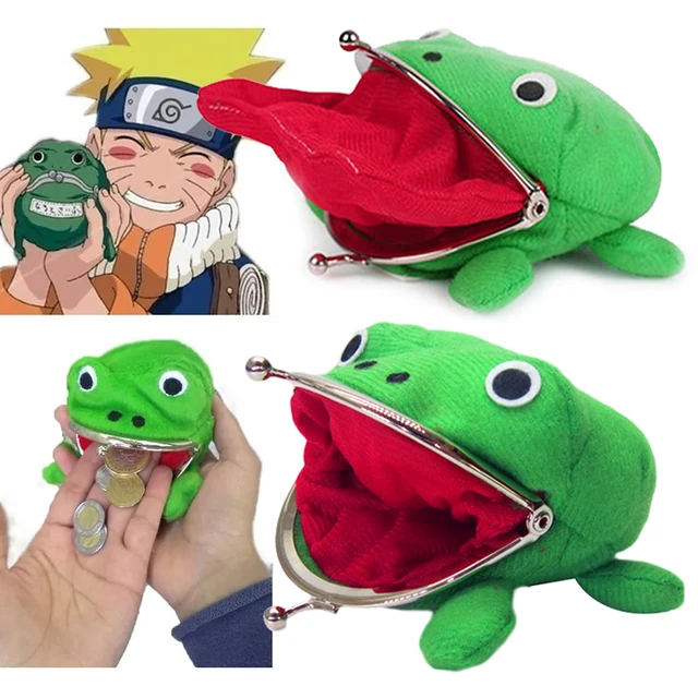 Frog Wallet Anime Cartoon Wallet Coin Purse Plush Wallet - Temu