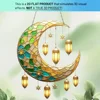 1pcs 2D Acrylic Ramadan Window Door Sign Hanging Decoration-Eid Mubarak & Happy Mawlid Al Nabi  Ramadan Festival Decoration 4