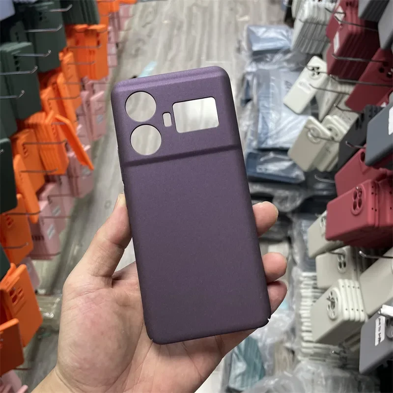 Luxurious Matte Shockproof Thin Back Cover - Stylish Bumper