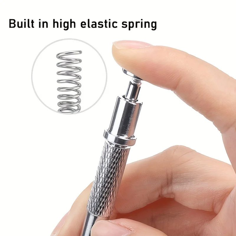 4-Claw Pick Up Tool Piercing Ball Grabber Jeweler's Pickup Holder Grabber Claw for Ic Chips Electronic Component