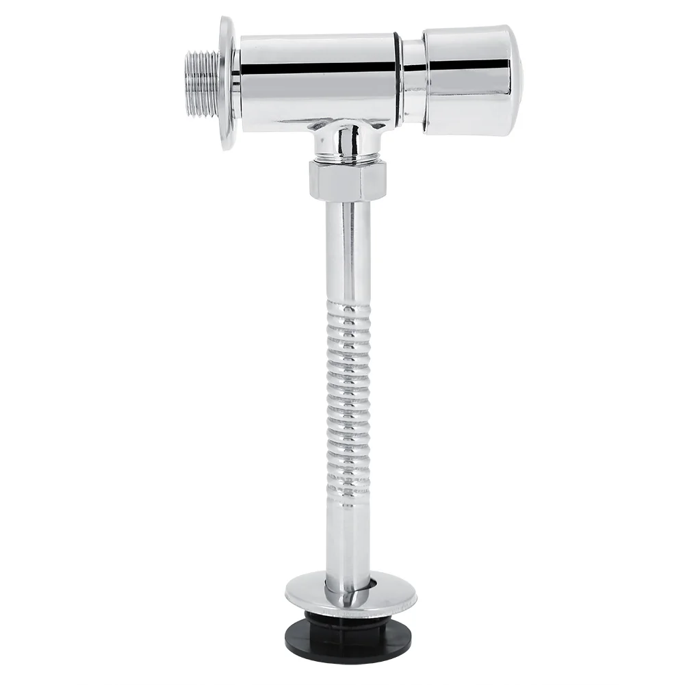 Flush valve DN15 Toilets Urinal Flush Valve Manual Pressure Washer Zinc Alloy 1PC Home Hotel Office Bathroom Accessories toilet tank accessories