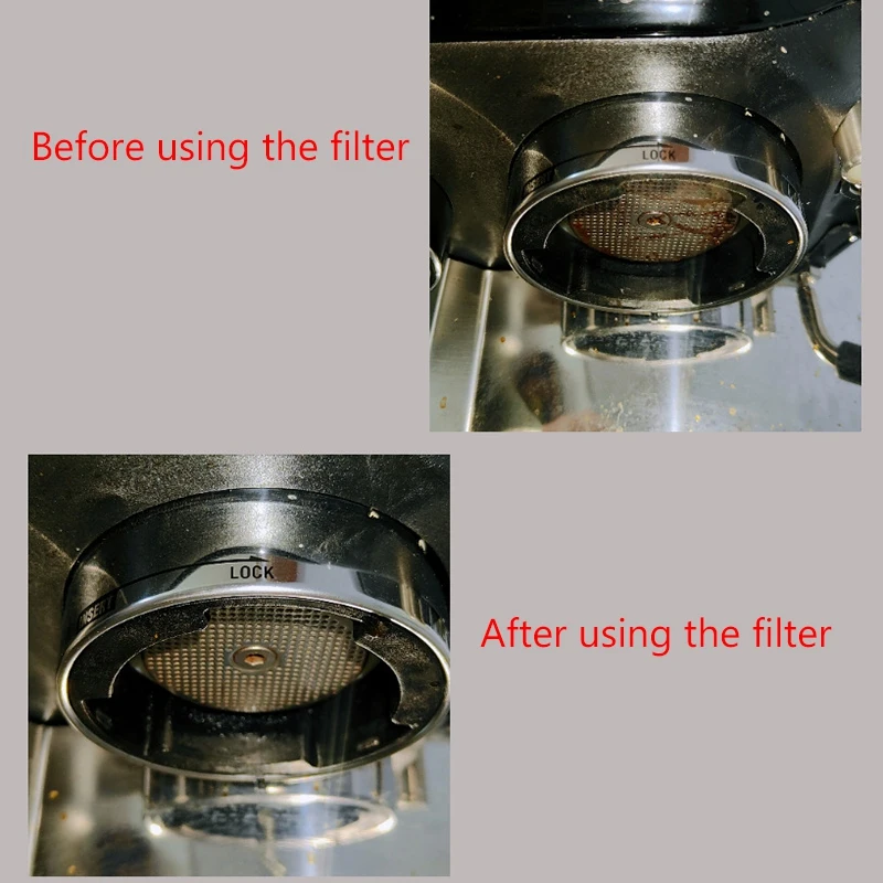 100μM 58.5 MM Contact Shower Screen Puck Screen Filter Mesh for Expresso Portafilter Coffee Machine