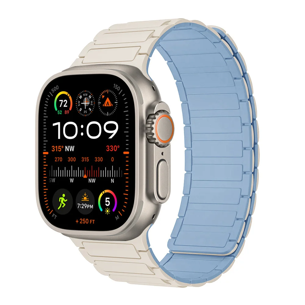 Magnetic Silicone Link Bracelet