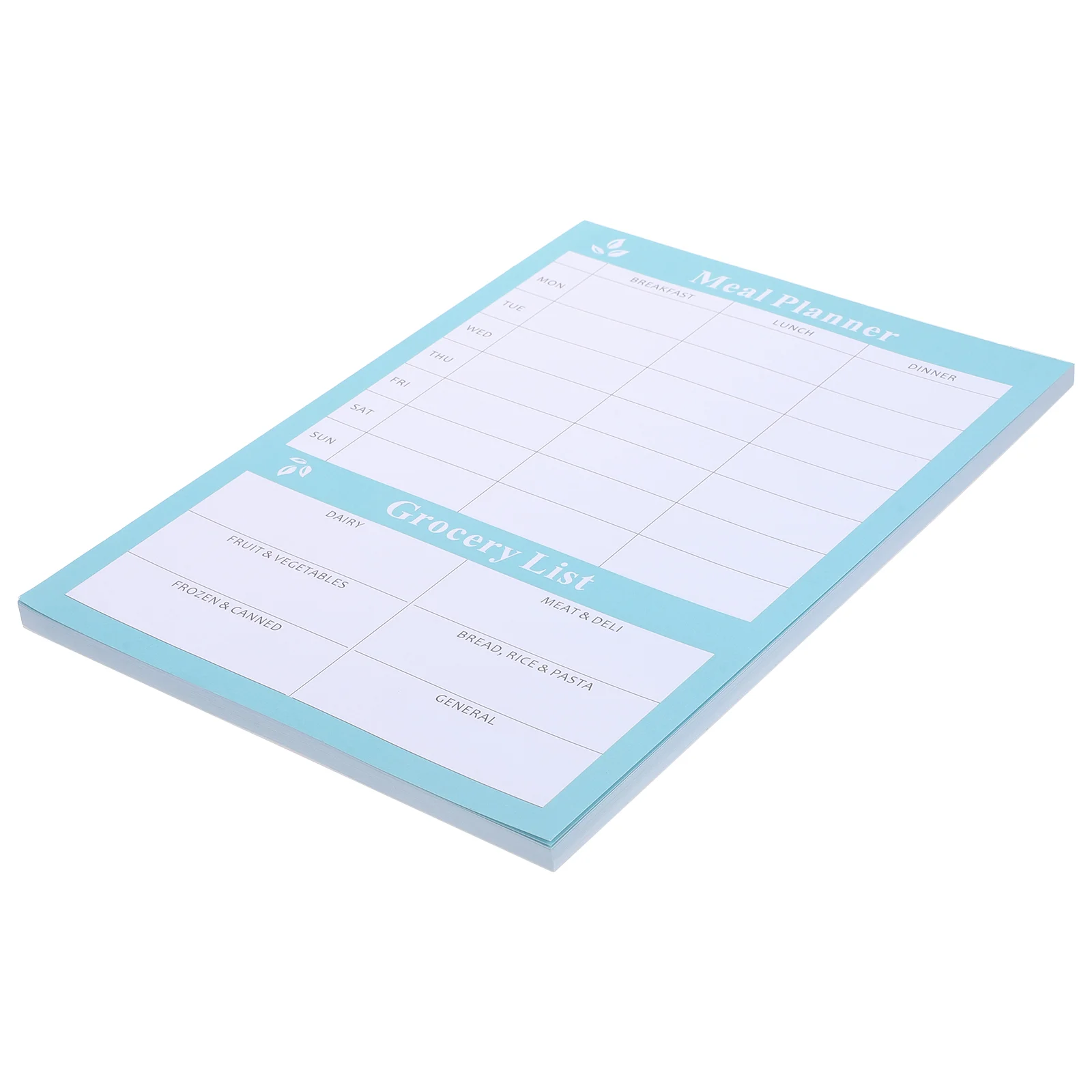 

Planning Book Shopping Calendar Calendars Menu Planner Weekly Paper Meal and Grocery List Household Diet Tearable Notebook