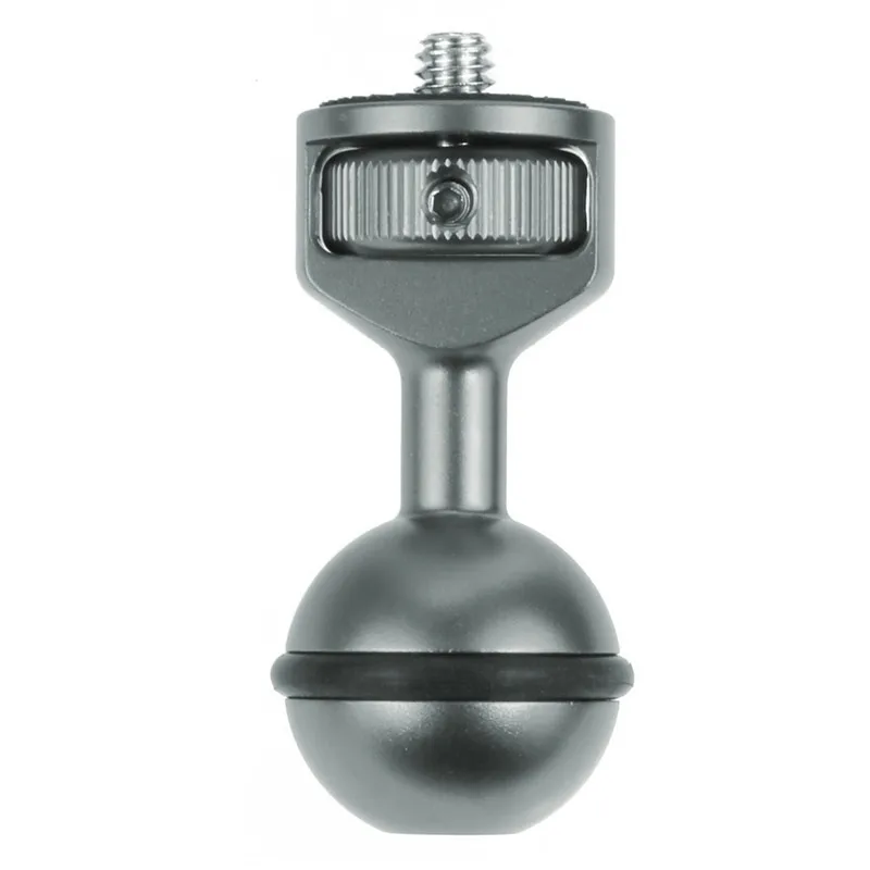 Universal Ball Head Adapter with Butterfly Clip for Camera and Lighting Accessories