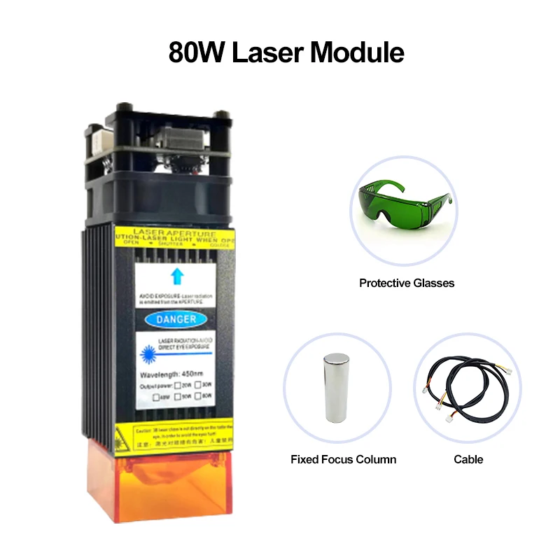 40W 80W Laser Module, Laser Engraver