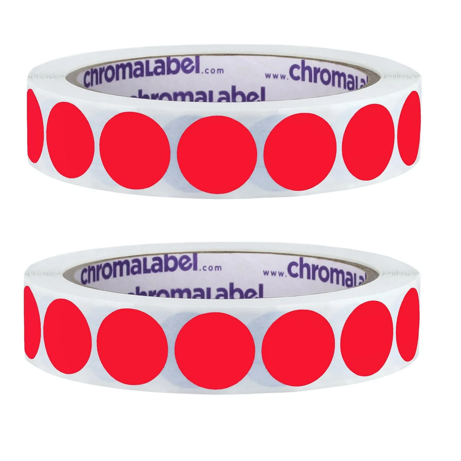 

1.3CM 2000PC Round Colored Stickers, Removable Sticky Dots Color Coding Labels, Ideal Colored Dot Stickers