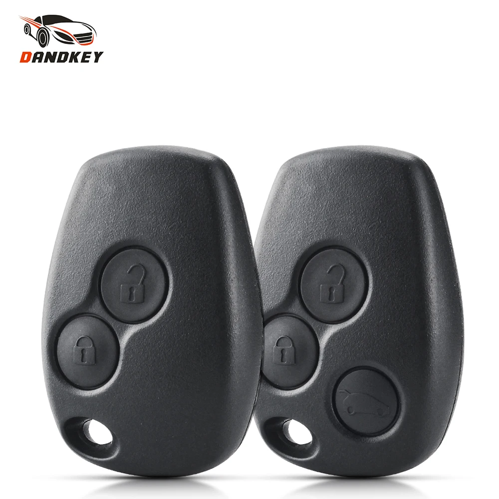 2BTN Remote Key Shell Case For Renault Megane Modus Espace Laguna Duster Logan DACIA Sandero Fluence Clio Kangoo 206 307
