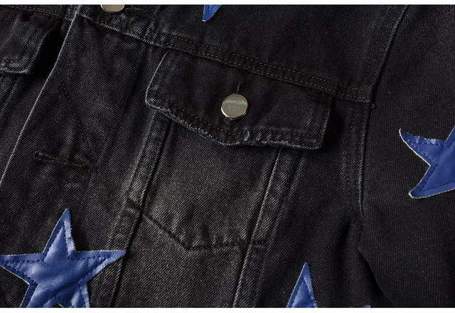 p(R)ojectR® Asterisk Patch Denim Jacket p(R)ojectR® Asterisk Patch